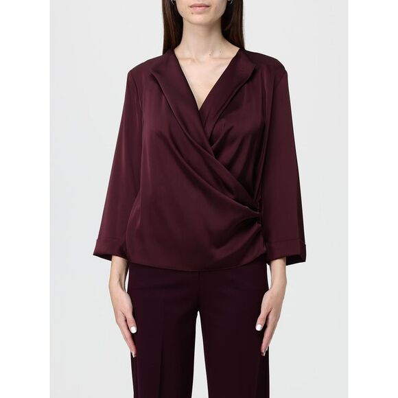 Hanita Top Woman Burgundy